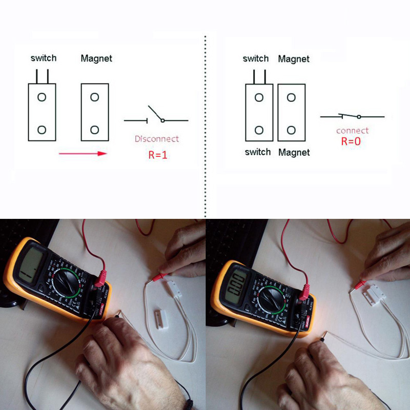 1/2/3/4/5/10/20PCS MC-38 Senso - Smart Home Security System ulasan dan harga