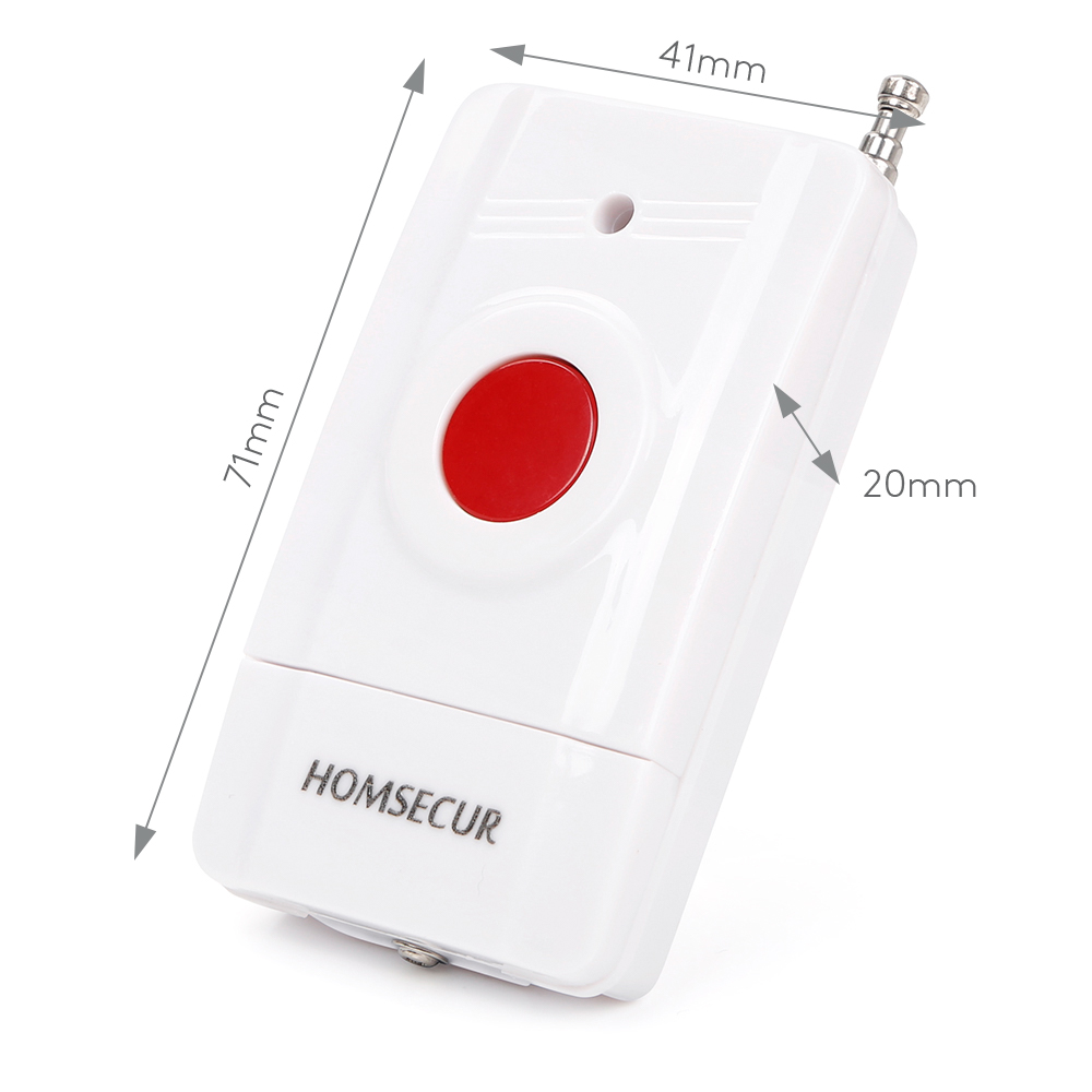Tombol Panik Darurat Nirkabel  - Smart Home Security System ulasan dan harga