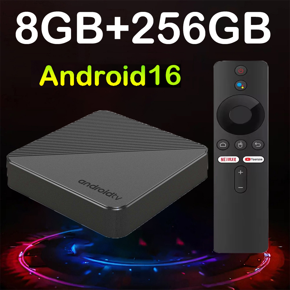Smart TV Box T8 8K Android 16  - Smart Home Ui ulasan dan harga