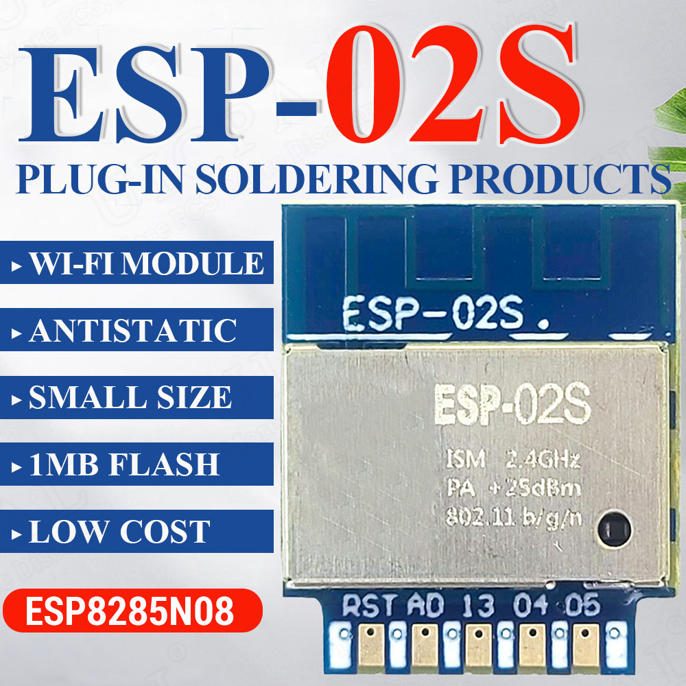 Seri ESP-02S nirkabel 2.4G Wif - Smart Home Esp8266 ulasan dan harga