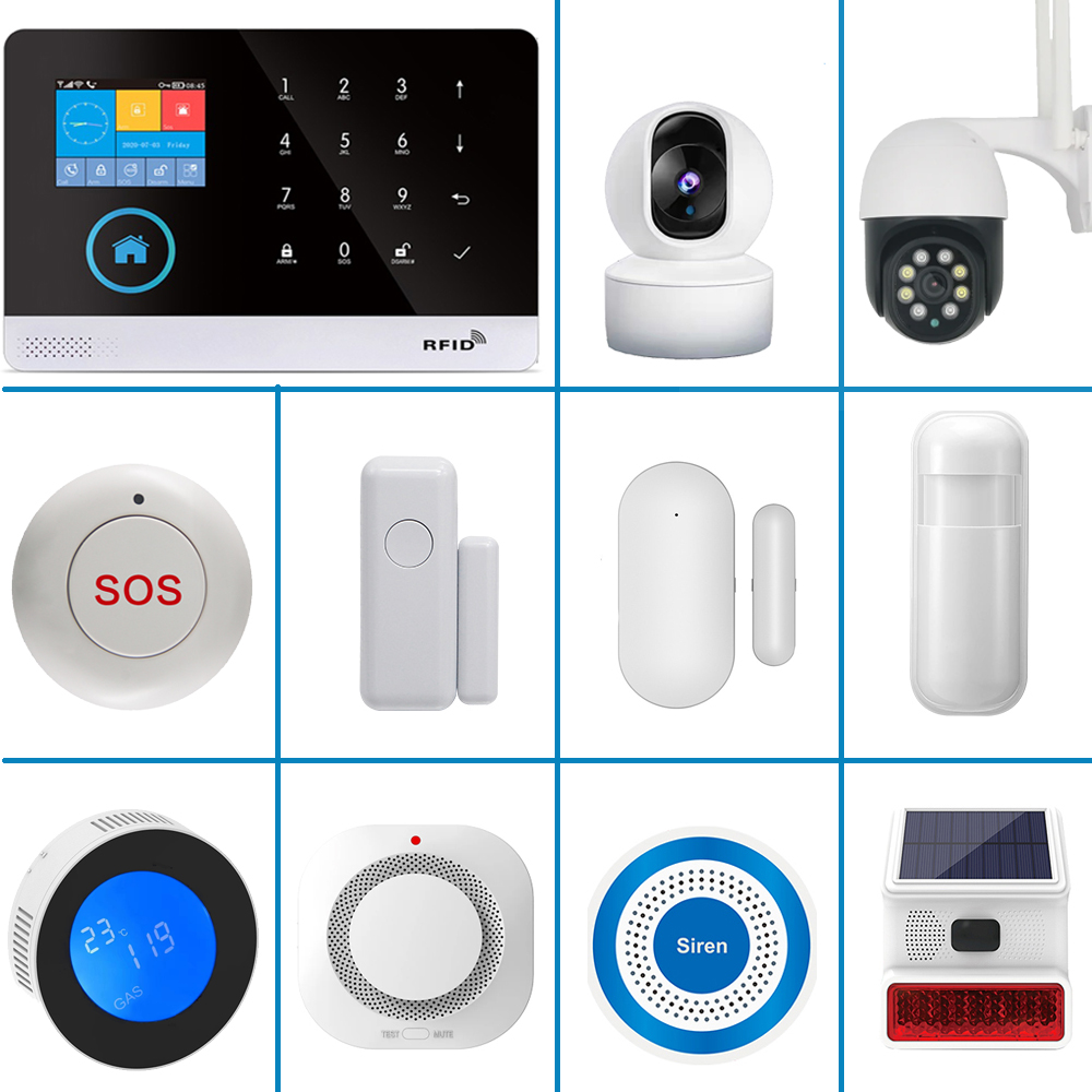 Perangkat Alarm Cerdas PGST, D - Smart Home Package ulasan dan harga