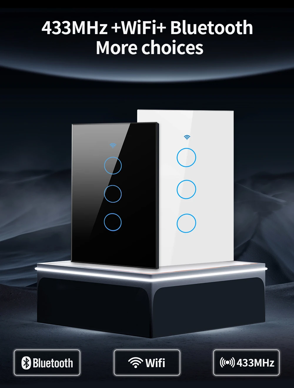 TNCE Tuya WiFi/Zigbee saklar l - Smart Home Lighting ulasan dan harga