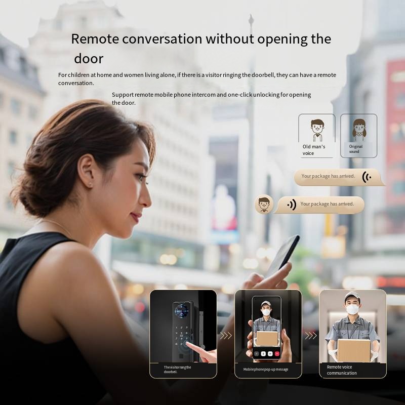 Kunci Pintar Digital Elektroni - Smart Home Battery Camera ulasan dan harga