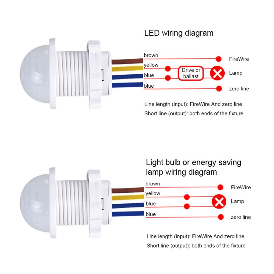 AC 110V 220V Sensor Rumah Pint - Pir Motion Sensor ulasan dan harga