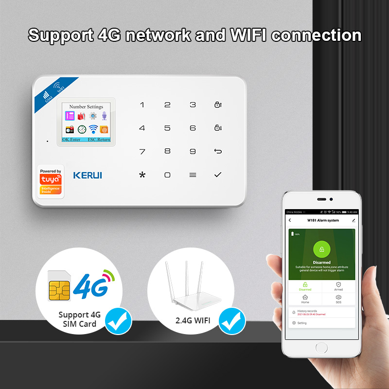 KERUI Kit sistem Alarm keamana - Smart Home Package ulasan dan harga