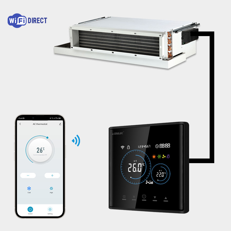 Termostat Kipas Koil Cerdas HV - Smart Home Hvac ulasan dan harga