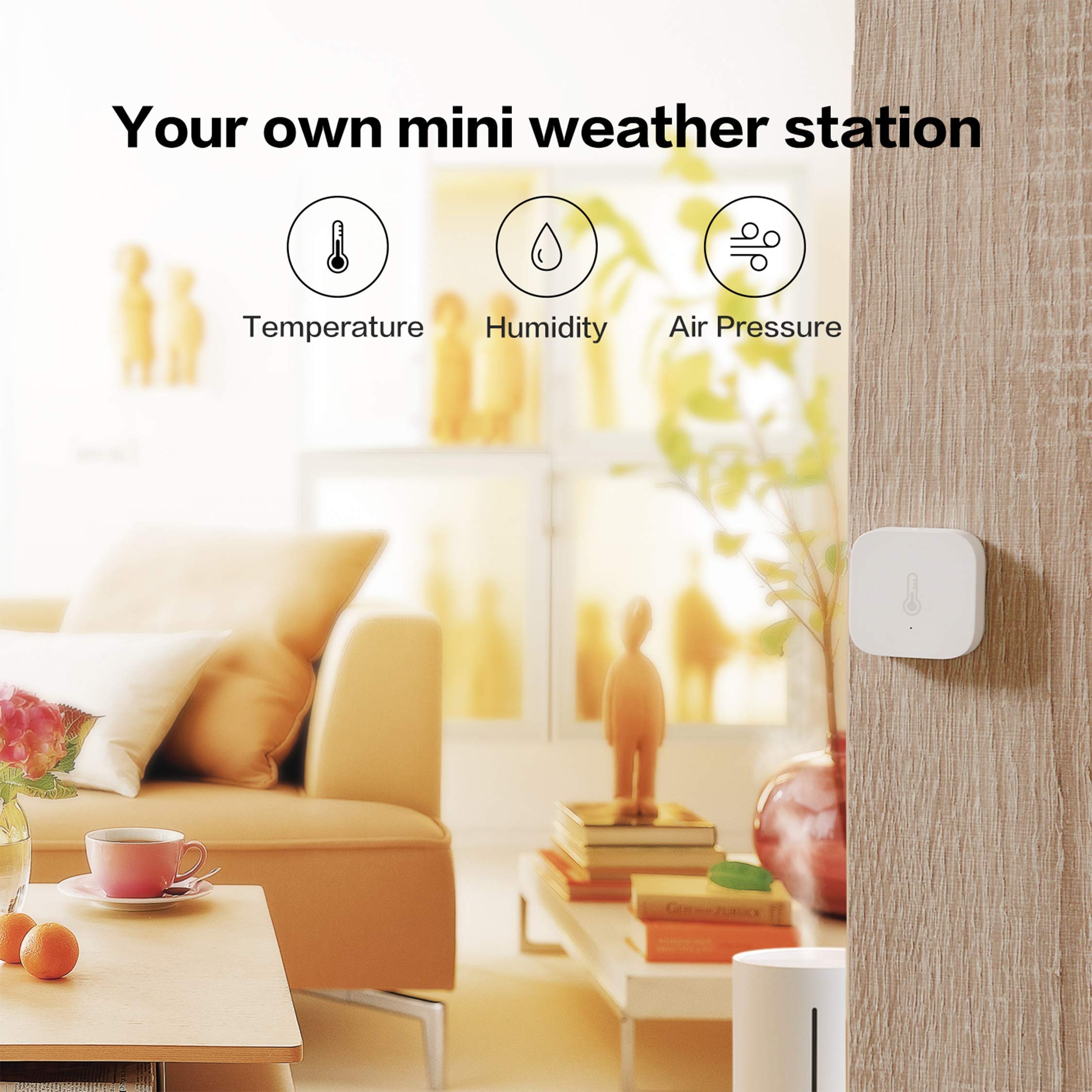 Sensor Suhu Aqara Sensor Lingk - Smart Home Xiaomi App ulasan dan harga