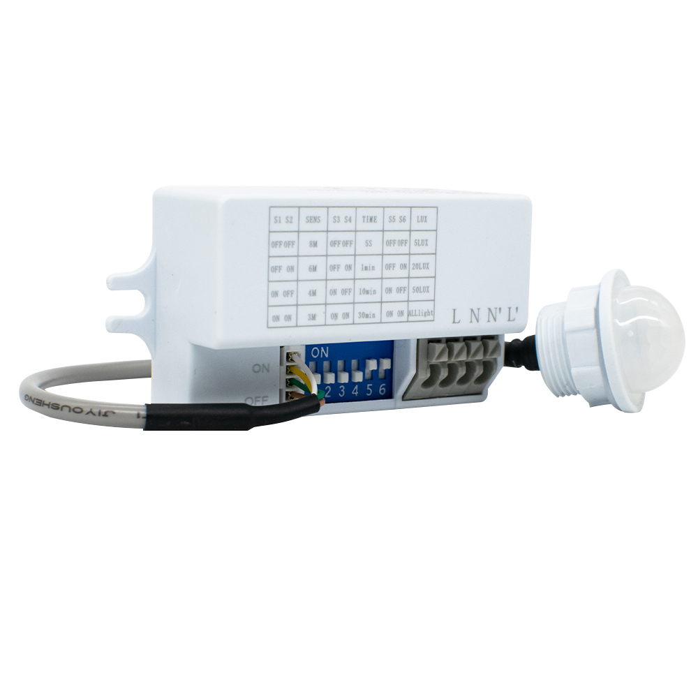 Saklar Lampu Sensor Gerak 220V - Pir Motion Sensor ulasan dan harga