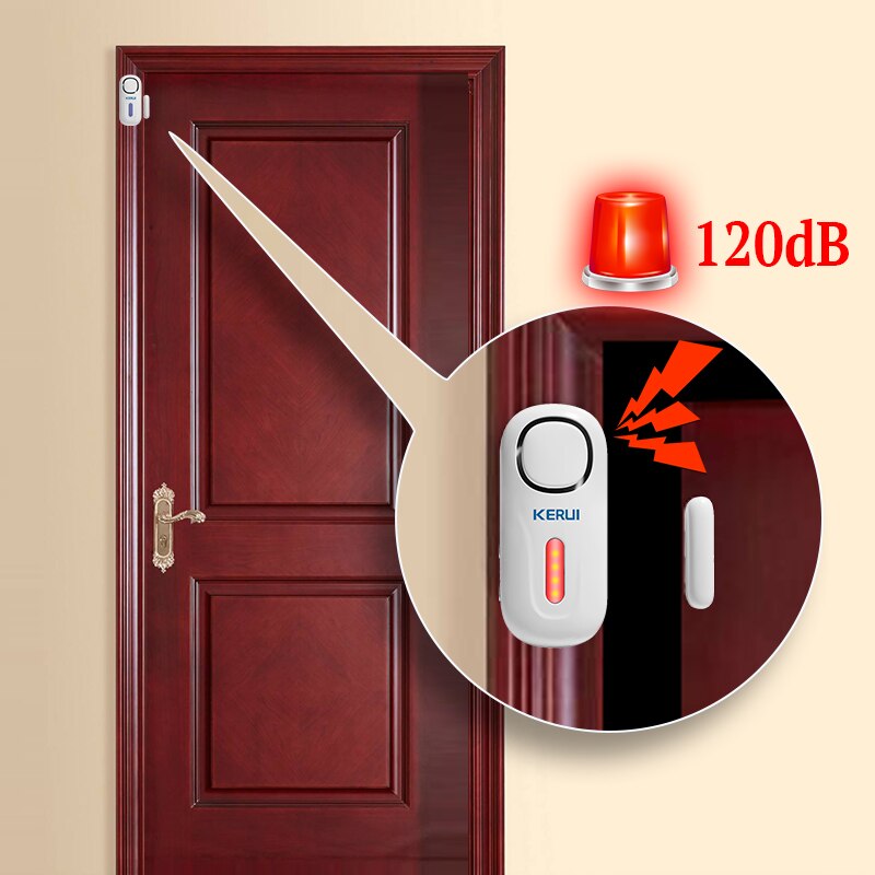 KERUI Sensor pencuri nirkabel  - Smart Home Security System ulasan dan harga
