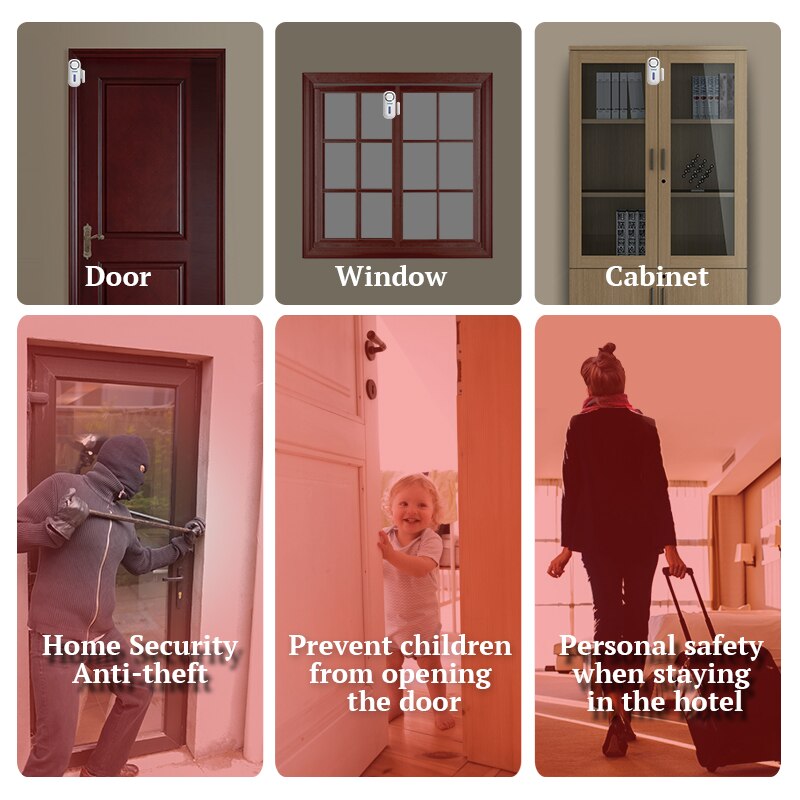 KERUI Sensor pencuri nirkabel  - Smart Home Security System ulasan dan harga