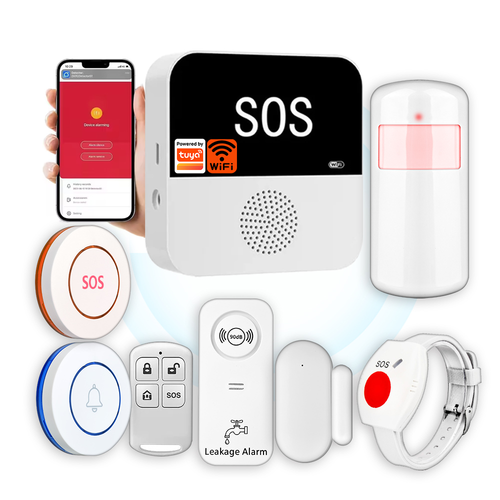 Sistem Alarm Pintar WiFi Tuya  - Smart Home Security System ulasan dan harga