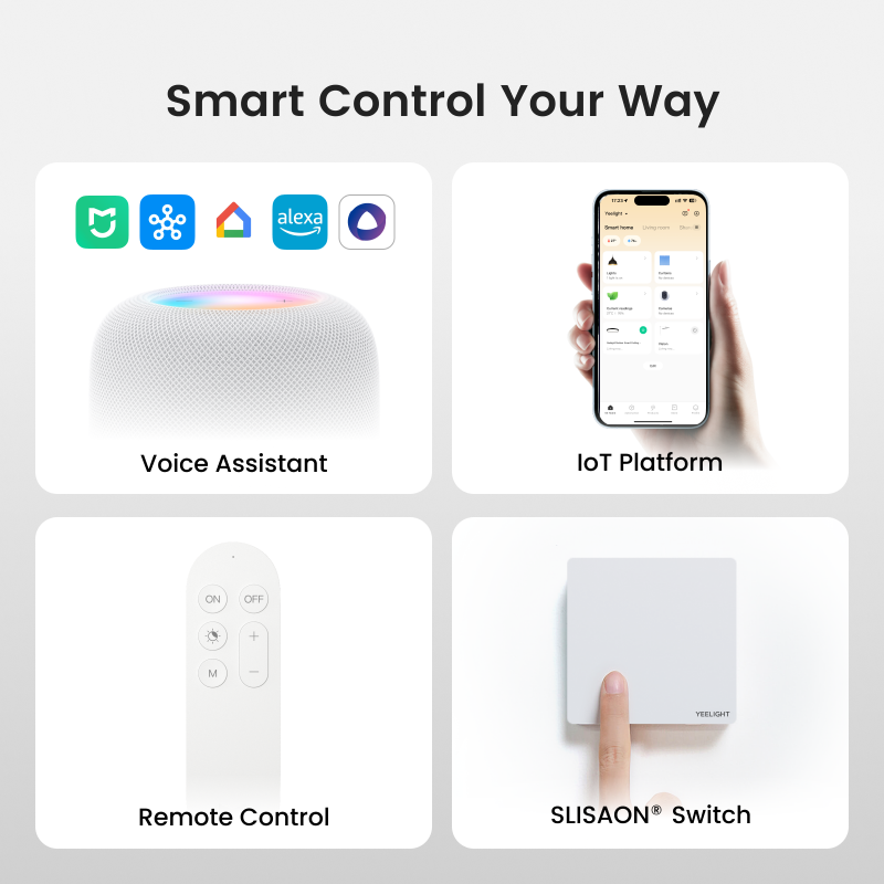Yeelight Lampu Langit-langit L - Smart Home Yeelight ulasan dan harga
