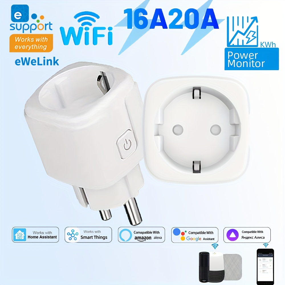 EWeLink Smart WiFi Socket EU R - Smart Home Nest ulasan dan harga