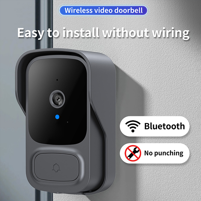Kamera Bel Pintu Wifi Tuay Den - Smart Home Video Doorbell Installation ulasan dan harga