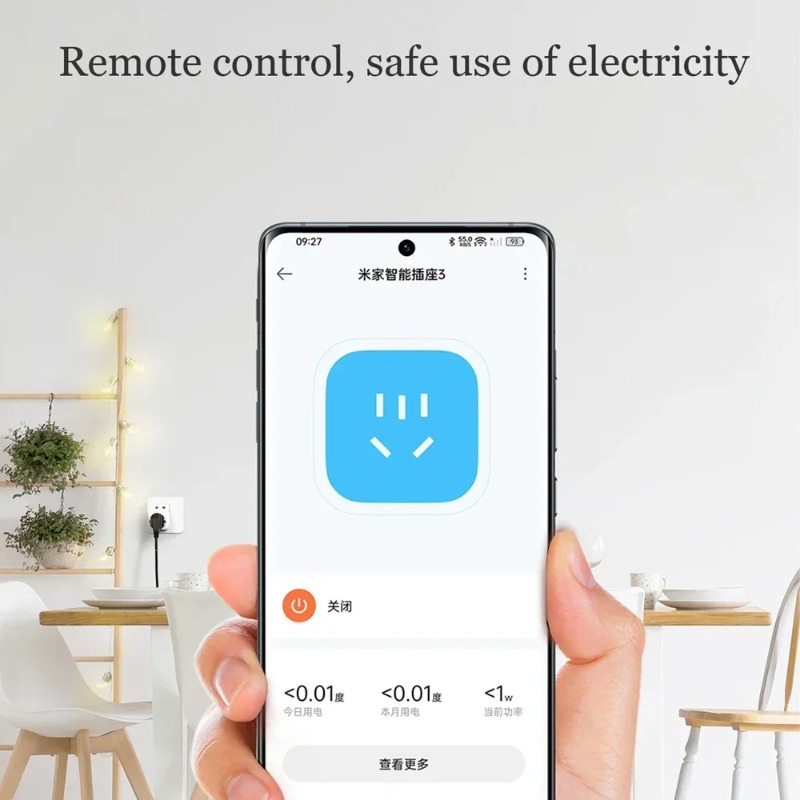 Xiaomi Mijia Smart Socket 3 WI - Smart Home Xiaomi App ulasan dan harga