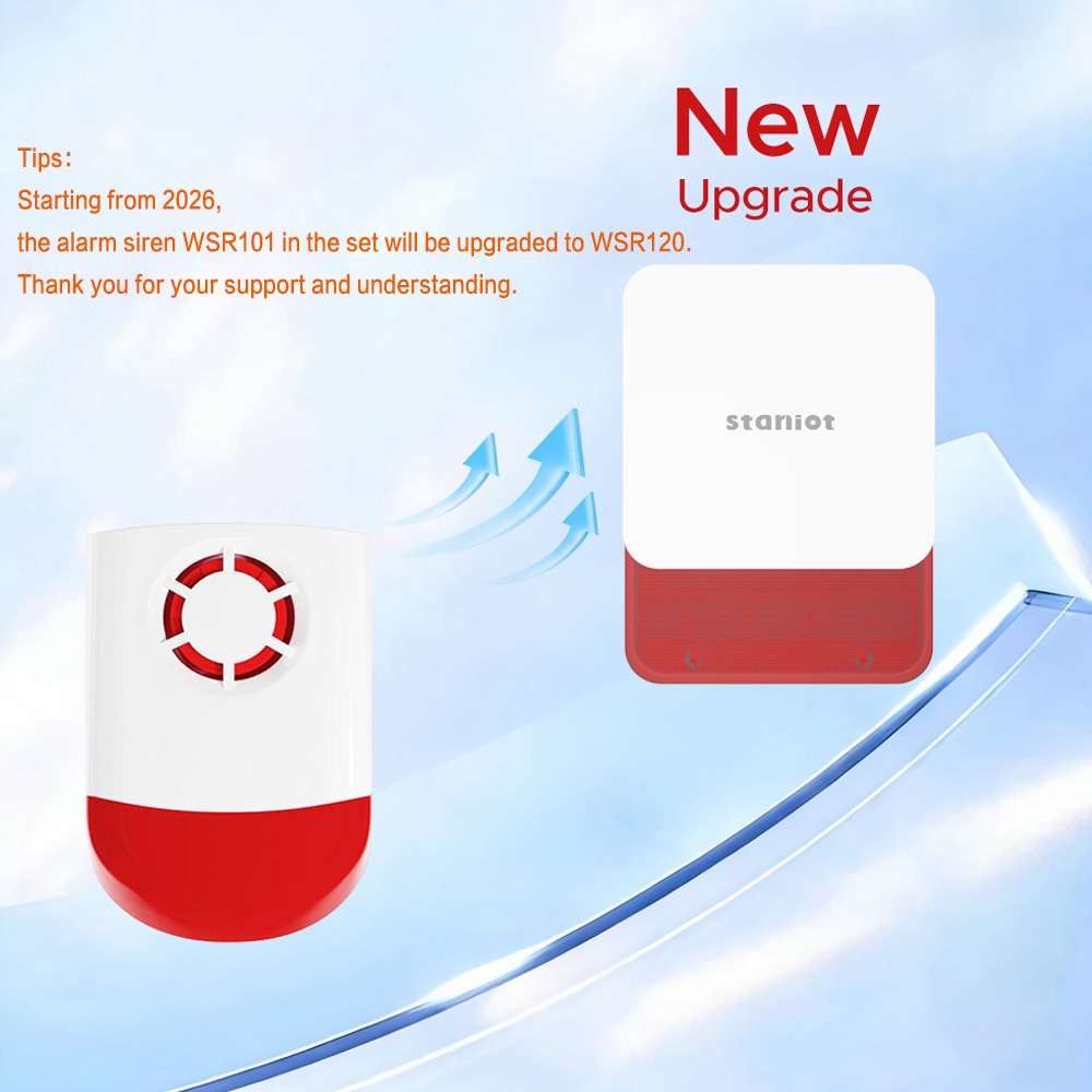 Staniot 7 Inci Sistem Alarm HD - Smart Home Package ulasan dan harga