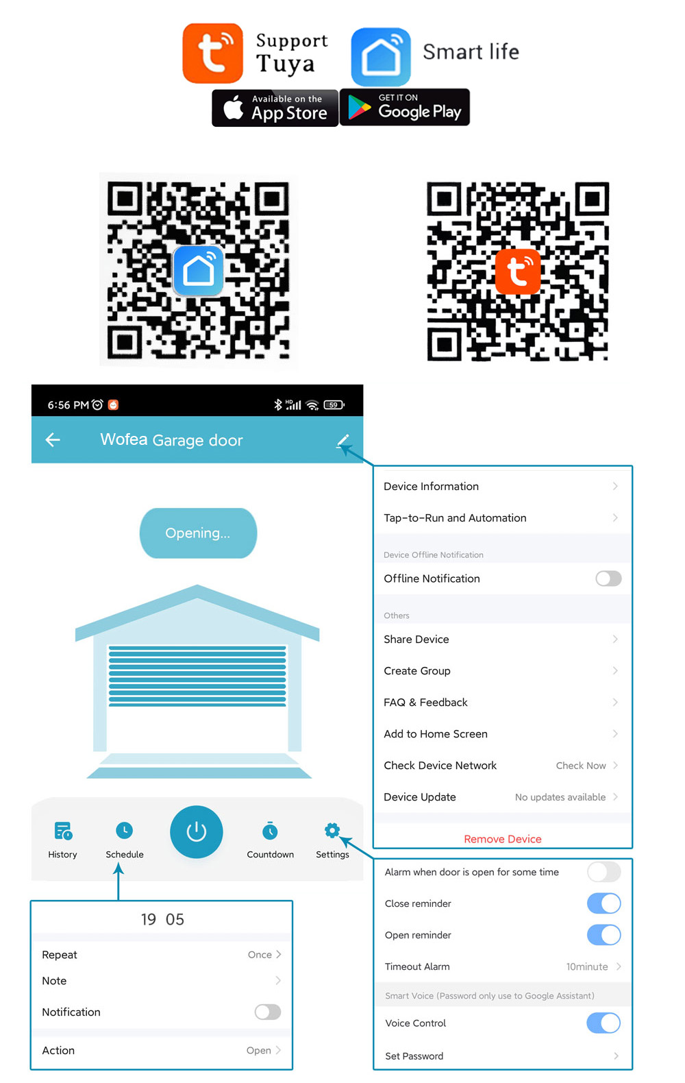 Wofea Tuya Smart WIFI 2.4G Pen - Smart Home Hub Ikea ulasan dan harga
