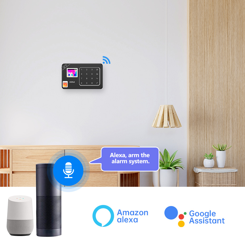 KERUI GSM 4G WiFi Alarm Sistem - Smart Home Package ulasan dan harga